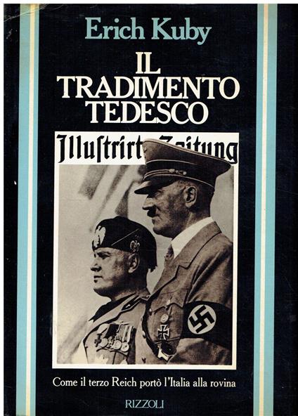 Il tradimento tedesco - Erich Kuby - copertina