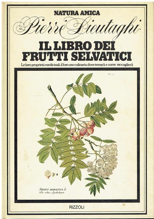 Il libro dei frutti selvatici - Pierre Lieutaghi - copertina