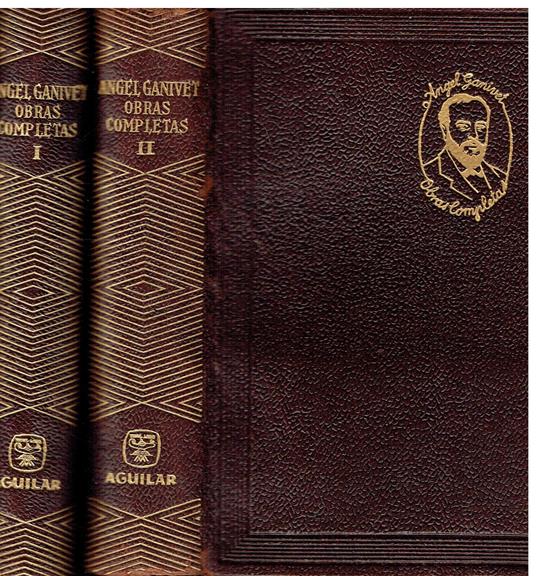 Obras completas - volume 1 e 2 - Angel Ganivet - copertina