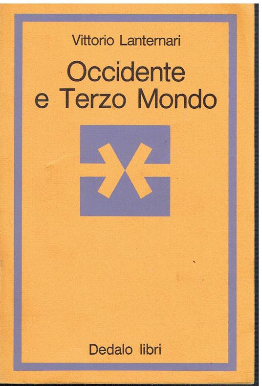 Occidente e Terzo Mondo - Vittorio Lanternari - copertina