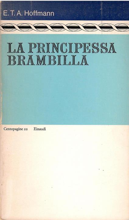 La principessa Brambilla - Ernst T. Hoffmann - copertina