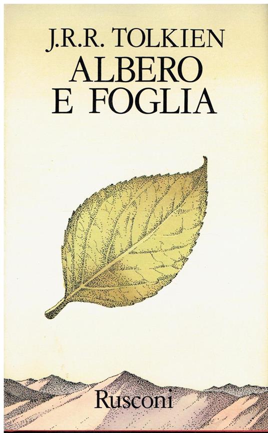 Albero e foglia - John R. R. Tolkien - copertina