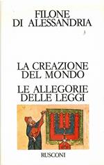 La creazione del mondo-Le allegorie delle leggi