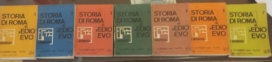 STORIA DI ROMA NEL MEDIOEVO (7 voll., completo) - Ferdinand Gregorovius - copertina