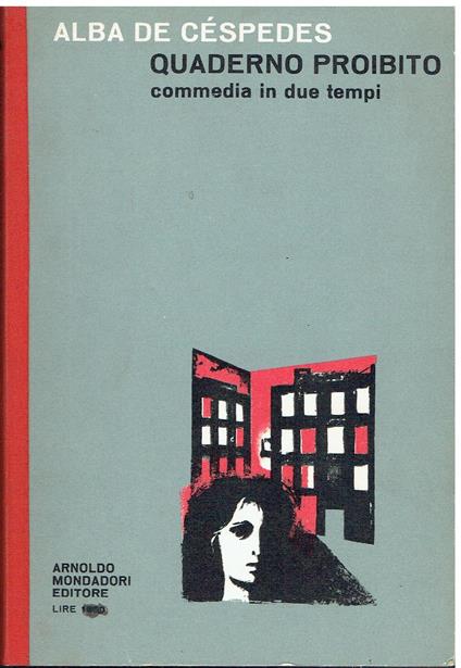 Quaderno proibito - Alba De Céspedes - copertina