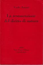 La restaurazione del diritto di natura