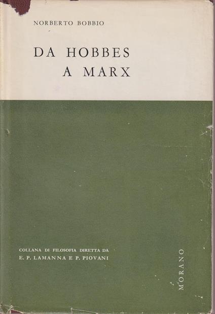 Da Hobbes a Marx - Norberto Bobbio - copertina