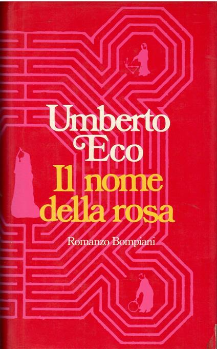 Il nome della rosa - Umberto Eco - copertina