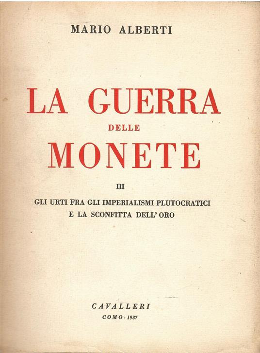 La guerra delle monete III - Mario Alberti - copertina