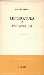 Letteratura E Psicanalisi