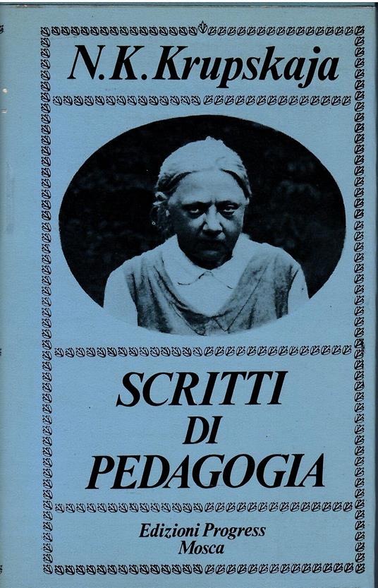 Scritti di pedagogia - copertina