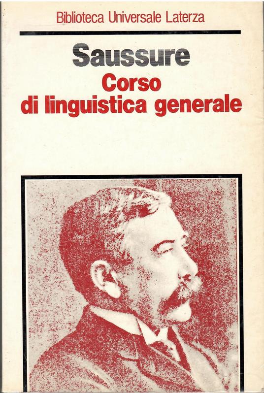 Corso di linguistica generale - Ferdinand de Saussure - copertina