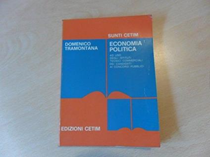 economia politica - copertina