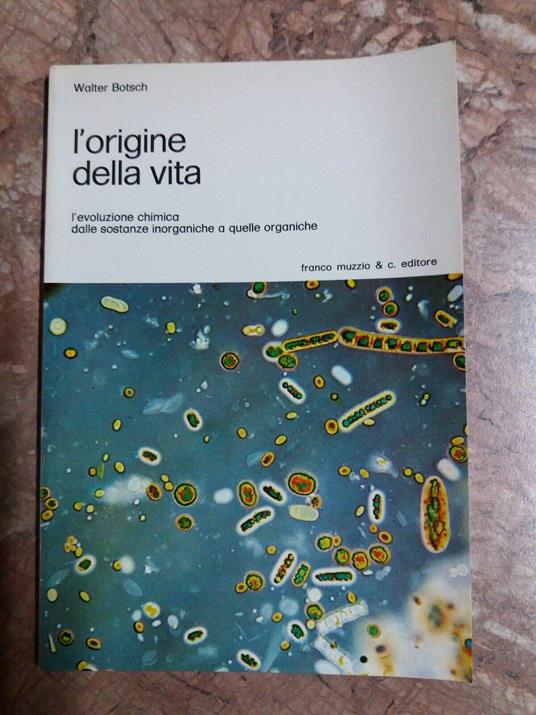 L' origine della vita - - copertina