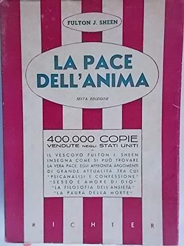 La pace dell'anima - copertina