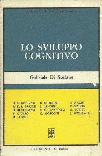 Psicologia Pedagogia - Sviluppo Cognitivo - Di Stefano - copertina