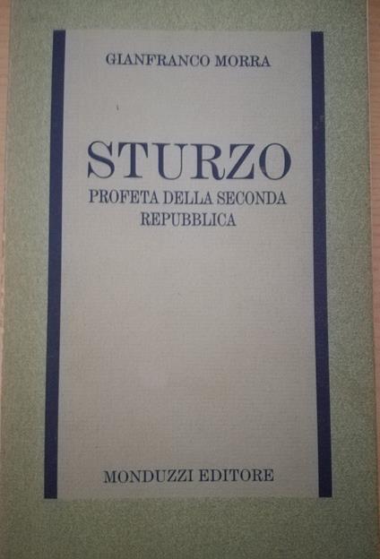 Sturzo profeta della seconda repubblica - copertina