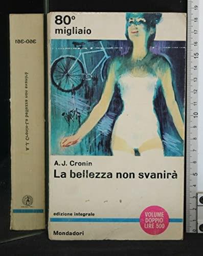 La Bellezza Non Svanira" - copertina