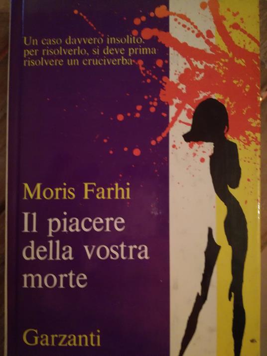 il piacere della vostra morte 1974 - copertina