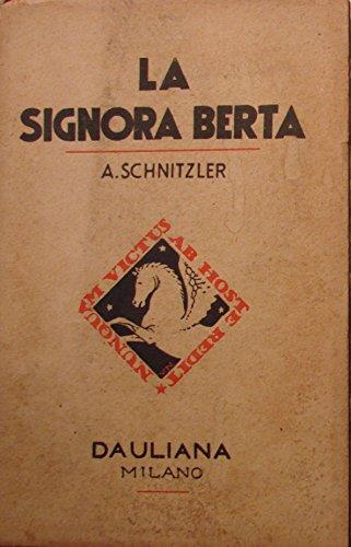 La signora Berta - copertina