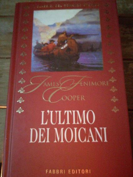 ultimo dei moicani - copertina