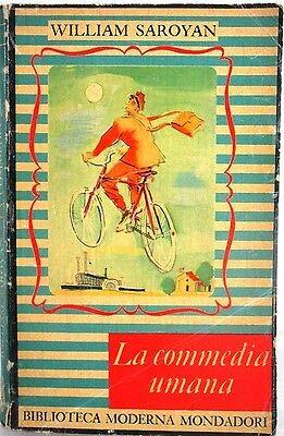 X 0397 Volumetto La Commedia Umana Di William Saroyan  1949 - copertina