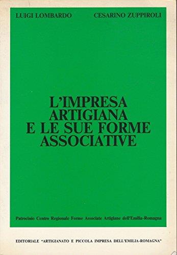 Luigi Lombardo: L'impresa artigiana e le sue forme associative ed.AEPI A68 - copertina