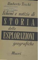 Schemi e notizie di storia delle esplorazioni geografiche