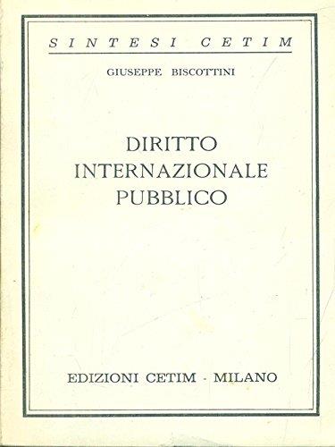 Diritto internazionale pubblico - copertina