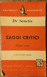De Sanctis F. - SAGGI E SCRITTI CRITICI E VARI. VOLUME PRIMO [- VOLUME OTTAVO]