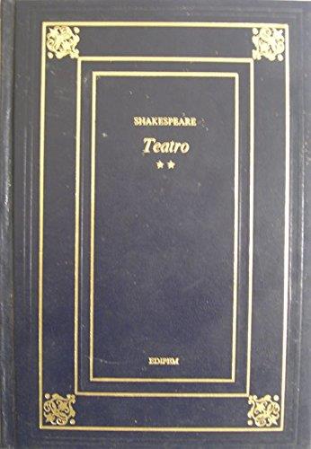 Teatro - volume secondo - copertina