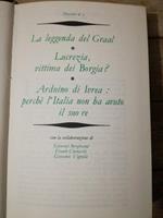 I grandi enigmi storici del passato vol 1°: la leggenda del graal lucrezia, vittima dei borgia? Arduino di ivrea: perche