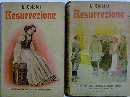 Resurrezione Volume Primo - Secondo Traduzione Italiana Di F. Mantella - Profumi - copertina