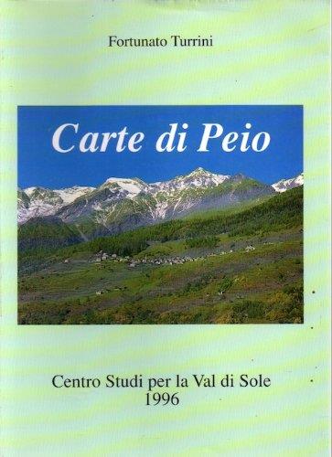 Carte di Peio - copertina