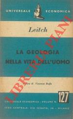 La geologia nella vita dell'uomo. A cura di Vincenzo Buffa