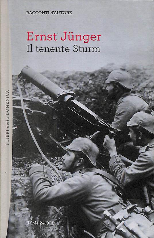 Il tenente Sturm - Ernst Jünger - copertina