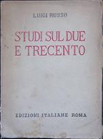 Studi sul Due e Trecento