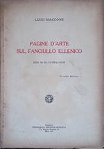 Pagine d'arte sul fanciullo ellenico