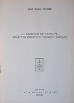 Il giardino de' Prencipi. Trattato inedito du Scipione Tolomei - Estratto