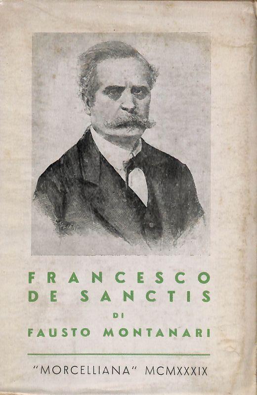 Francesco De Sanctis - Fausto Montanari - copertina