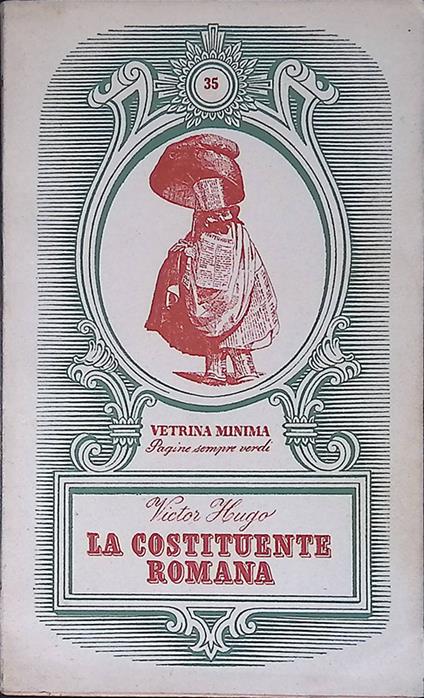 La costituente romana - Victor Hugo - copertina