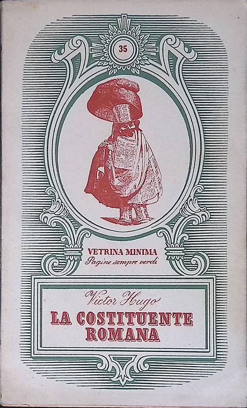 La costituente romana - Victor Hugo - copertina