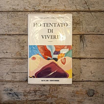 Ho tentato di vivere - Costanzo Costantini - copertina