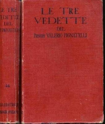 Le tre vedette - Valerio Pignatelli - copertina
