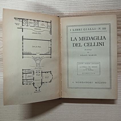 La medaglia del Cellini - Ngaio Marsh - copertina