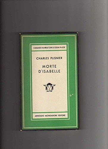 Morte d'Isabelle - Charles Plisnier - copertina