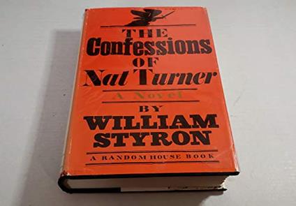 The Confessions of Nat Turner - William Styron - copertina