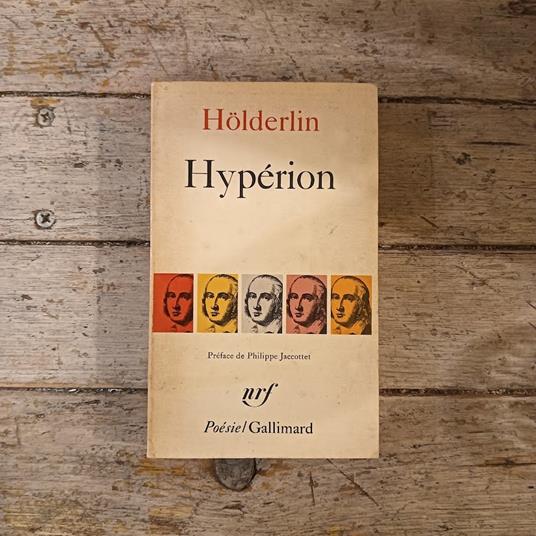 Hypérion ou l'ermite de Grèce précédé du Fragment Thalia - Friedrich Hölderlin - copertina