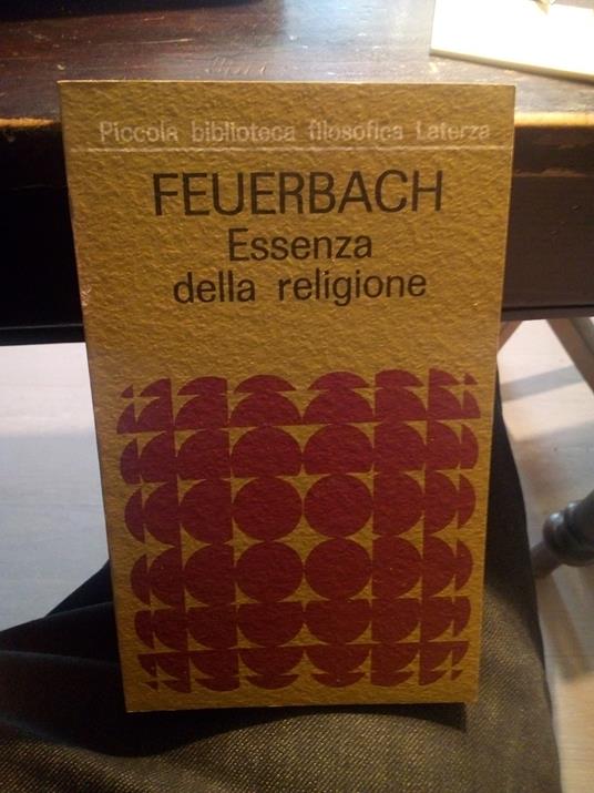 Essenza della religione - Ludwig Feuerbach - copertina