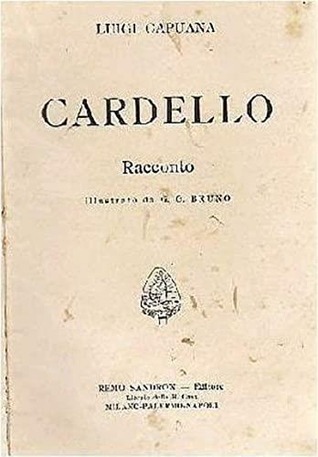 Cardello. Racconto - Luigi Capuana - copertina